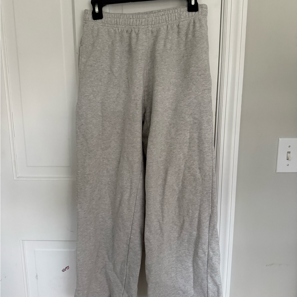 Gray Women Sweatpants